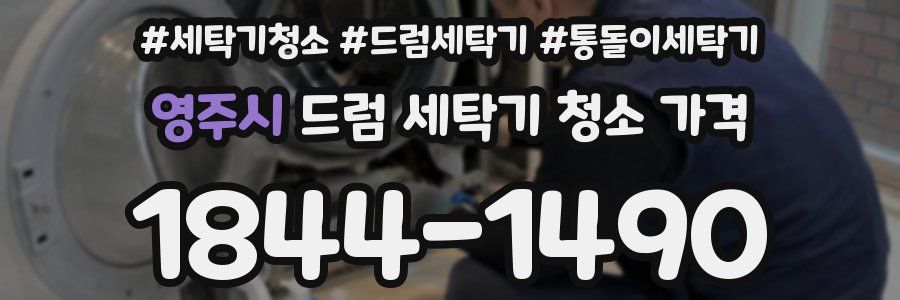 영주시 드럼 세탁기 청소 가격