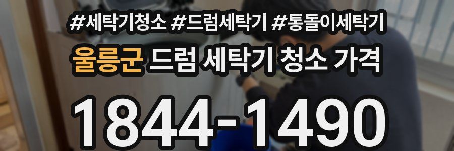 울릉군 드럼 세탁기 청소 가격