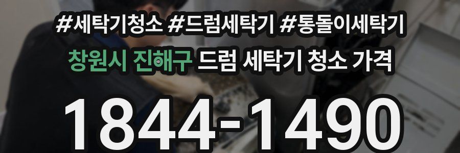창원시 진해구 드럼 세탁기 청소 가격
