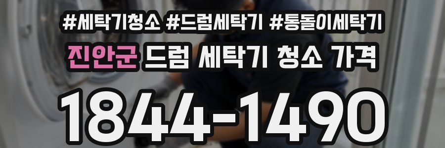 진안군 드럼 세탁기 청소 가격