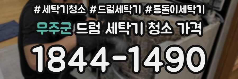 무주군 드럼 세탁기 청소 가격