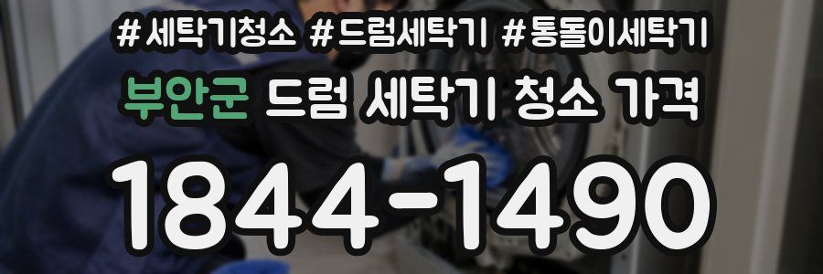 부안군 드럼 세탁기 청소 가격