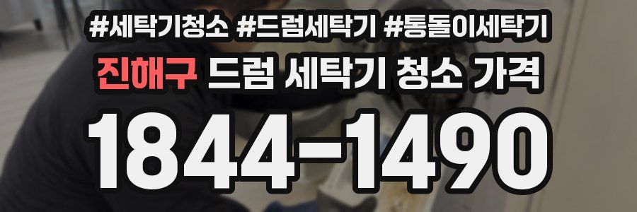 진해구 드럼 세탁기 청소 가격