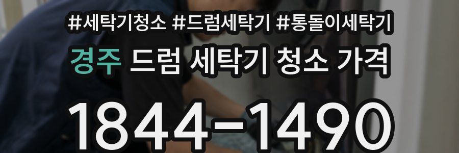 경주 드럼 세탁기 청소 가격