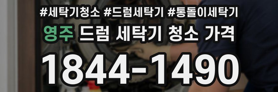 영주 드럼 세탁기 청소 가격