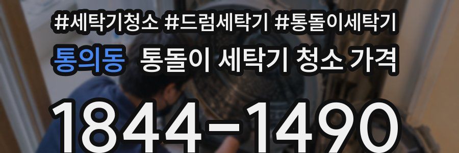 통의동 통돌이 세탁기 청소 가격