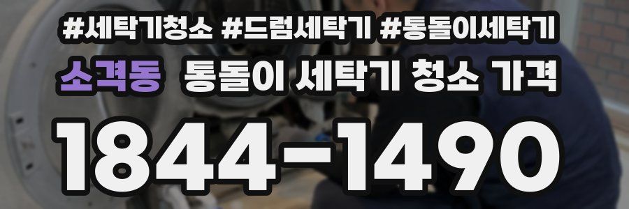 소격동 통돌이 세탁기 청소 가격