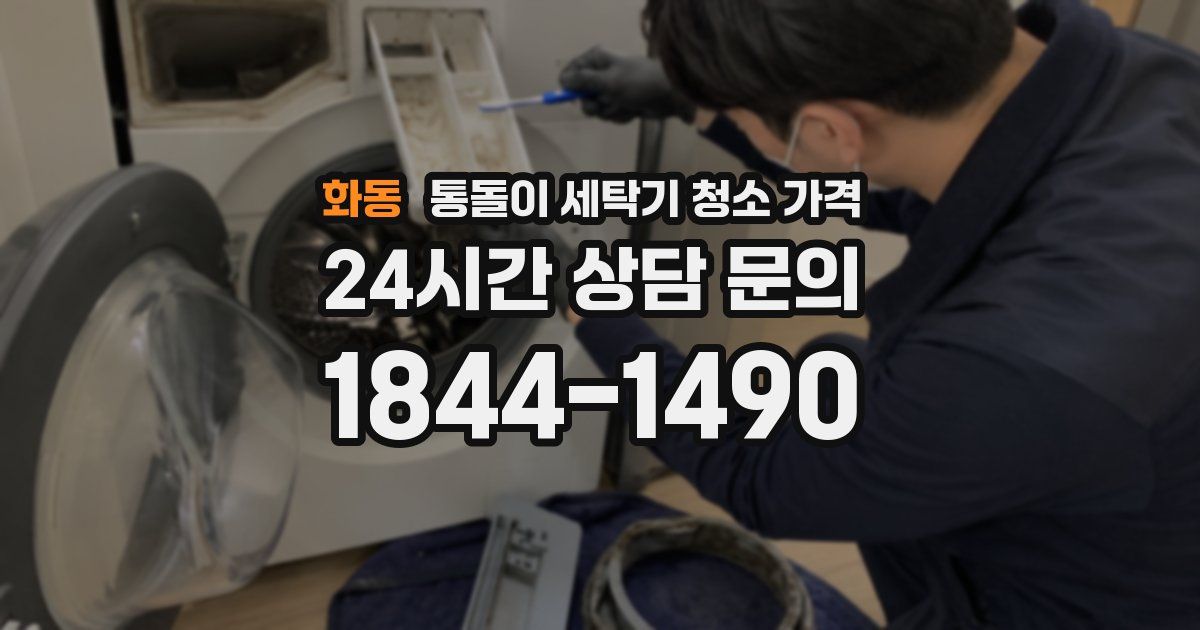 화동 통돌이 세탁기 청소 가격