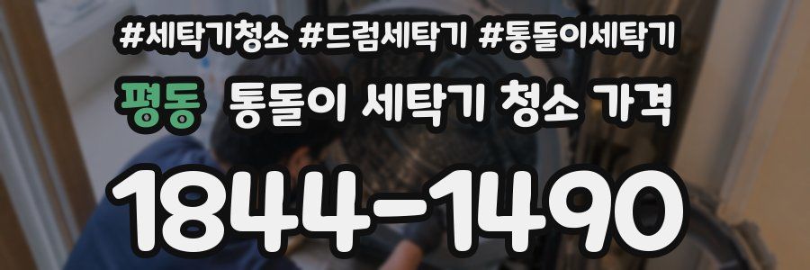 평동 통돌이 세탁기 청소 가격