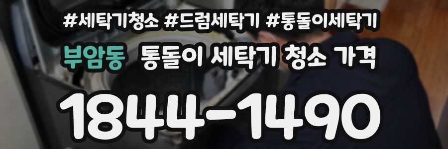 부암동 통돌이 세탁기 청소 가격