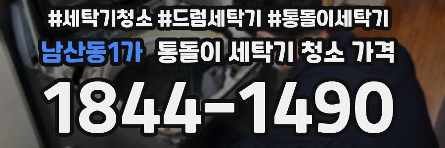 남산동1가 통돌이 세탁기 청소 가격