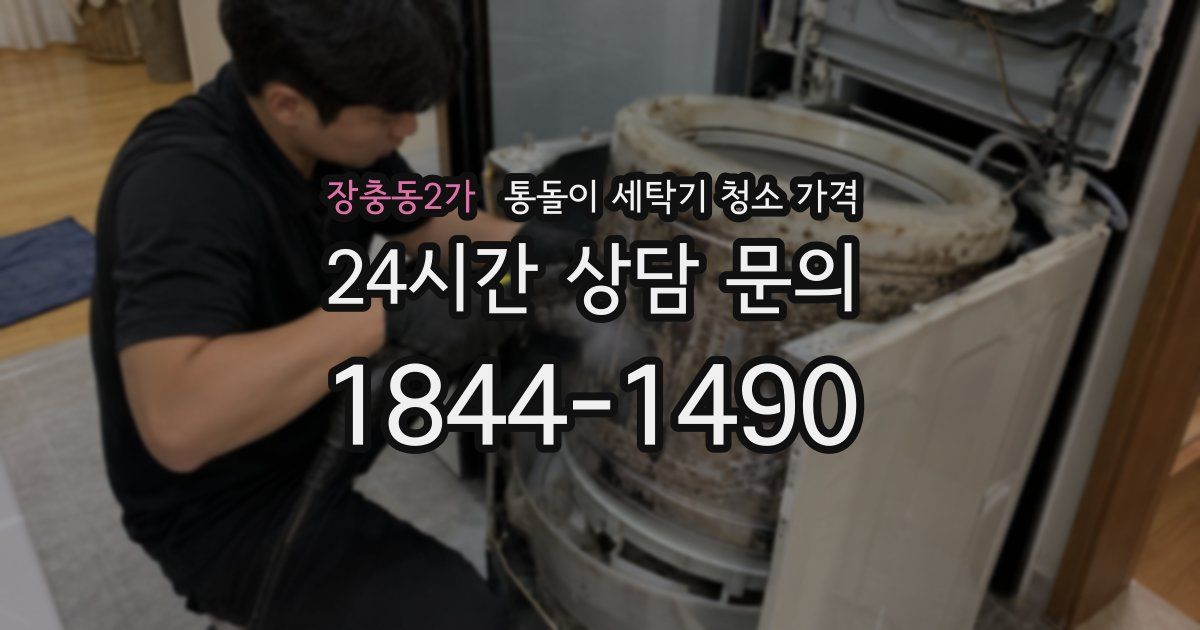 장충동2가 통돌이 세탁기 청소 가격