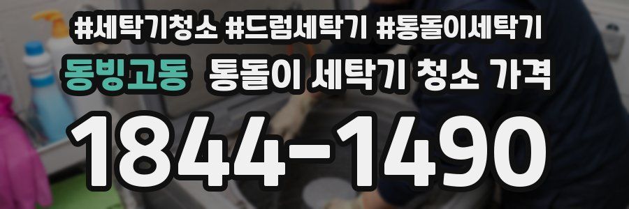 동빙고동 통돌이 세탁기 청소 가격