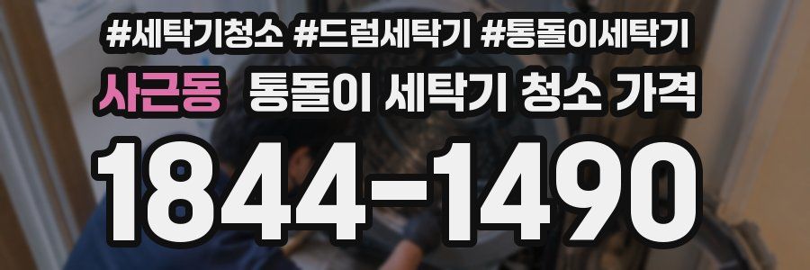 사근동 통돌이 세탁기 청소 가격