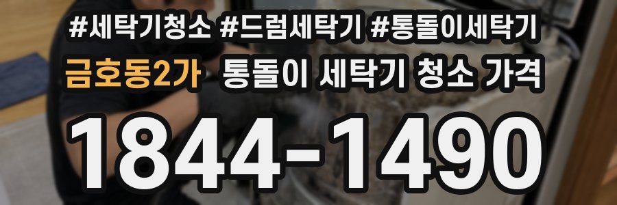 금호동2가 통돌이 세탁기 청소 가격