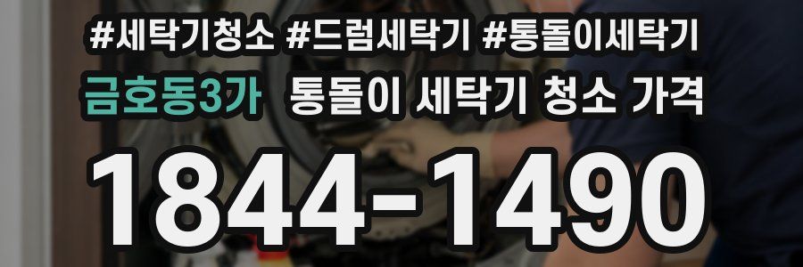 금호동3가 통돌이 세탁기 청소 가격