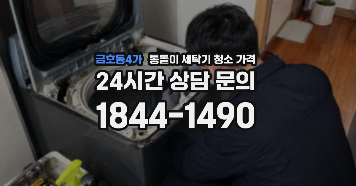 금호동4가 통돌이 세탁기 청소 가격