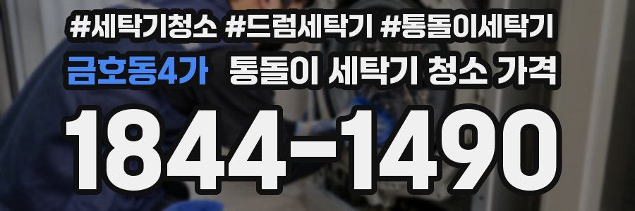 금호동4가 통돌이 세탁기 청소 가격