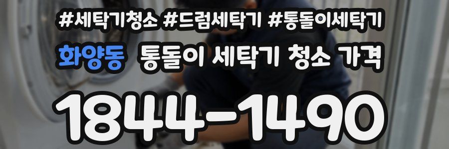화양동 통돌이 세탁기 청소 가격
