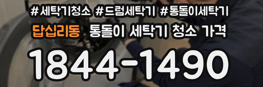 답십리동 통돌이 세탁기 청소 가격
