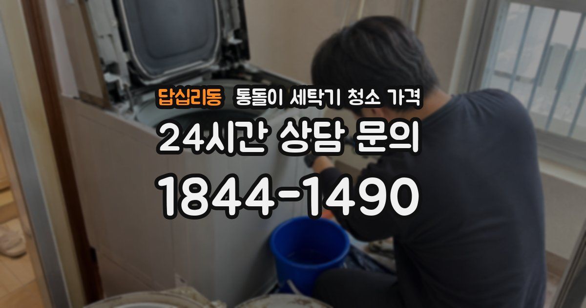 답십리동 통돌이 세탁기 청소 가격