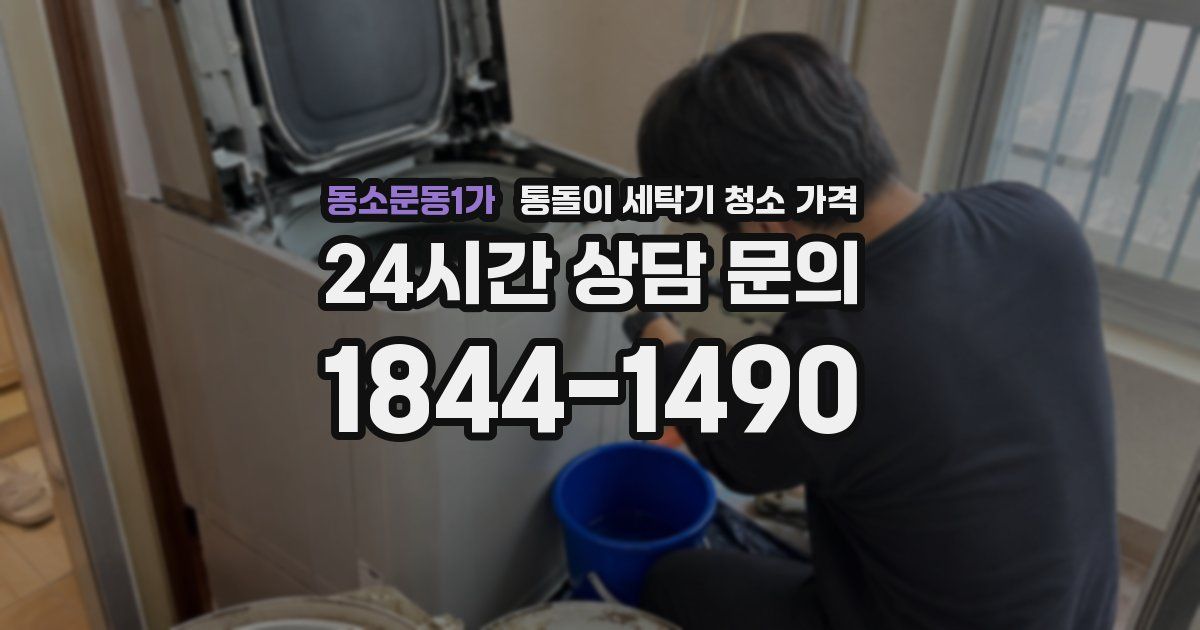동소문동1가 통돌이 세탁기 청소 가격