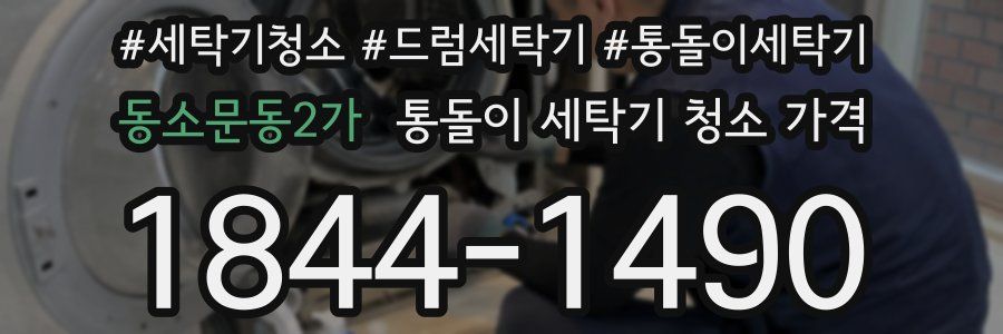 동소문동2가 통돌이 세탁기 청소 가격