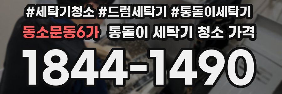 동소문동6가 통돌이 세탁기 청소 가격