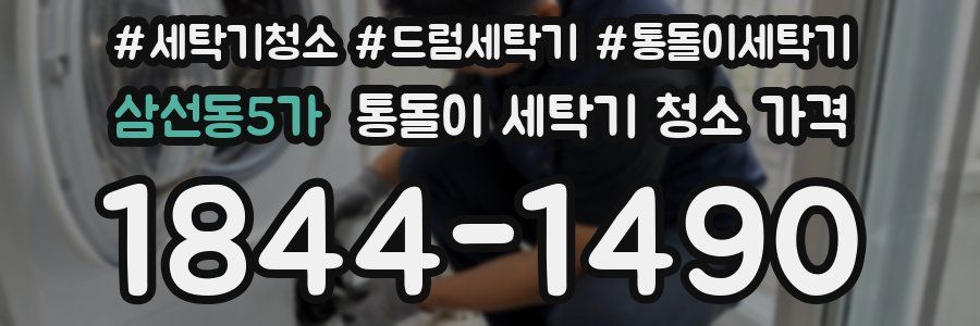 삼선동5가 통돌이 세탁기 청소 가격