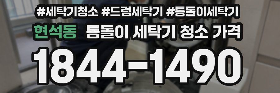 현석동 통돌이 세탁기 청소 가격