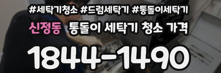 신정동 통돌이 세탁기 청소 가격