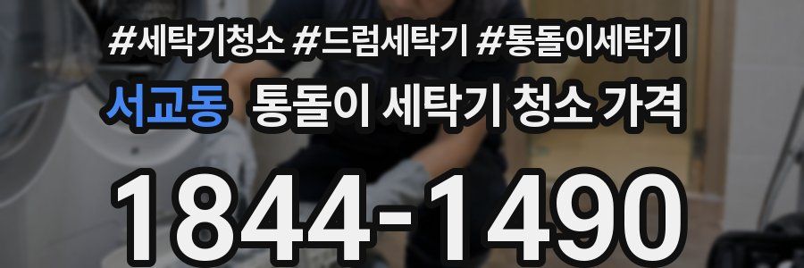 서교동 통돌이 세탁기 청소 가격