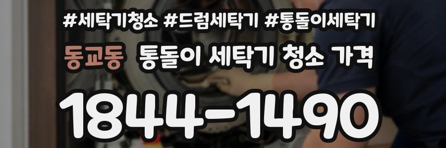 동교동 통돌이 세탁기 청소 가격
