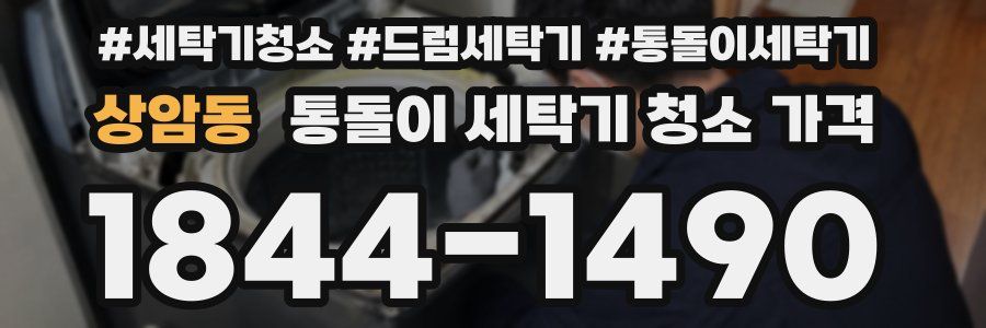 상암동 통돌이 세탁기 청소 가격