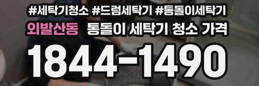 외발산동 통돌이 세탁기 청소 가격