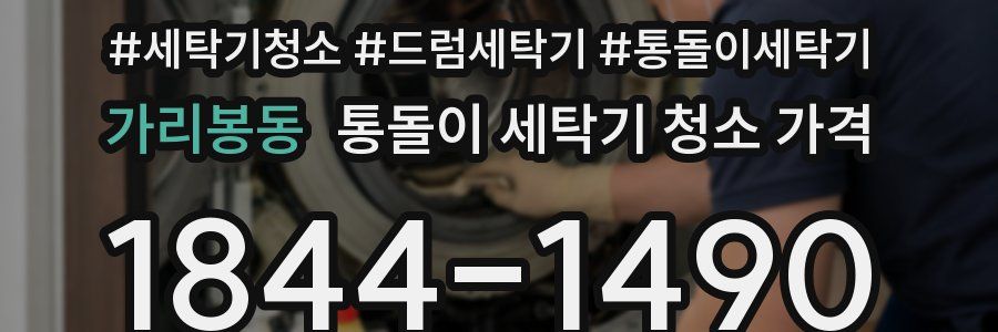 가리봉동 통돌이 세탁기 청소 가격