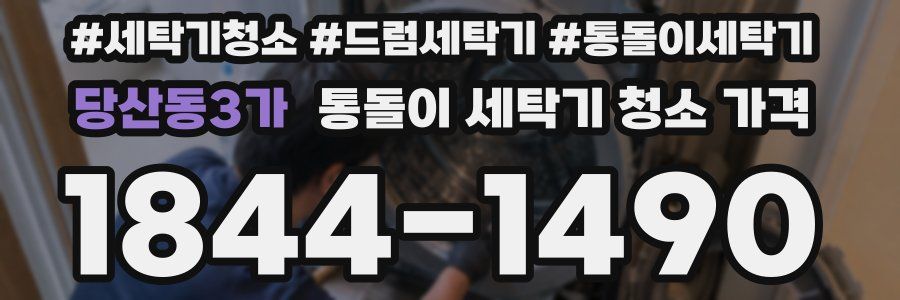 당산동3가 통돌이 세탁기 청소 가격
