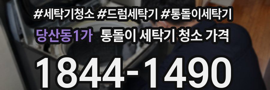 당산동1가 통돌이 세탁기 청소 가격