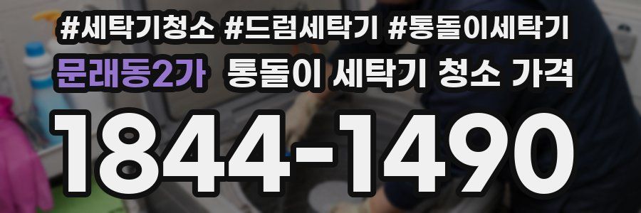 문래동2가 통돌이 세탁기 청소 가격