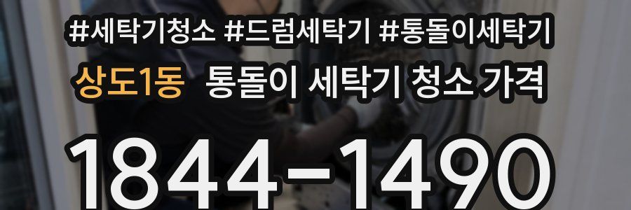 상도1동 통돌이 세탁기 청소 가격