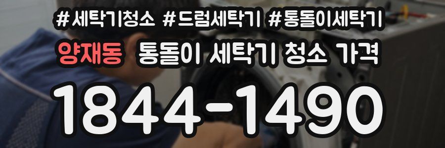 양재동 통돌이 세탁기 청소 가격