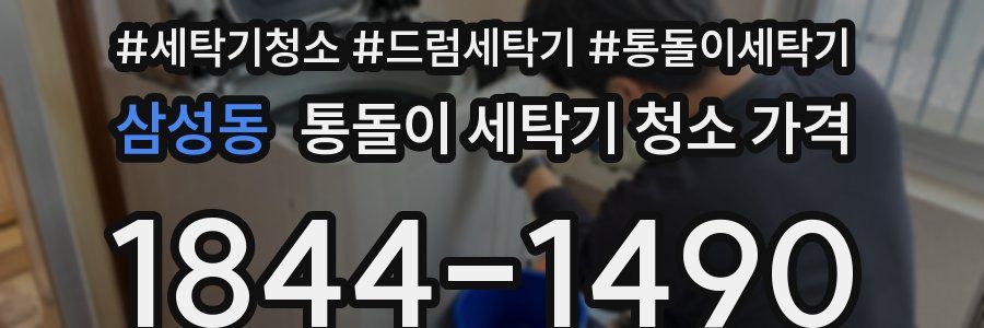 삼성동 통돌이 세탁기 청소 가격