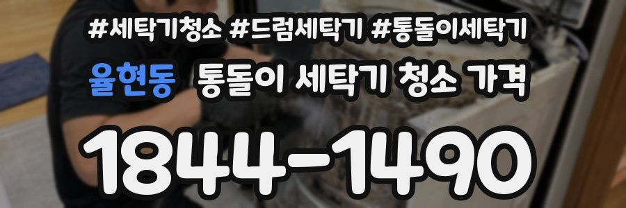 율현동 통돌이 세탁기 청소 가격