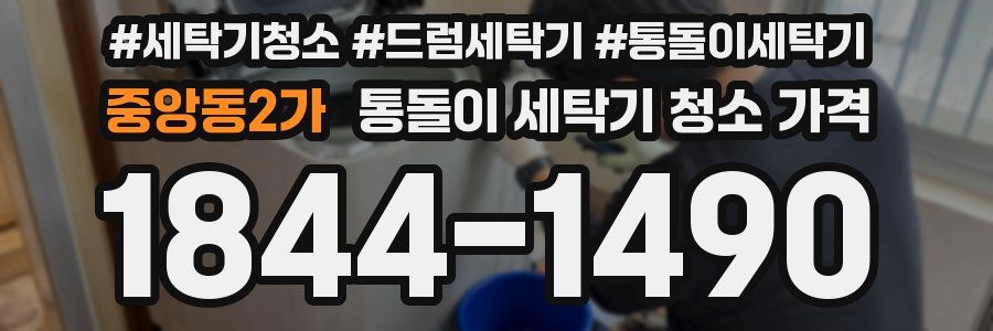 중앙동2가 통돌이 세탁기 청소 가격