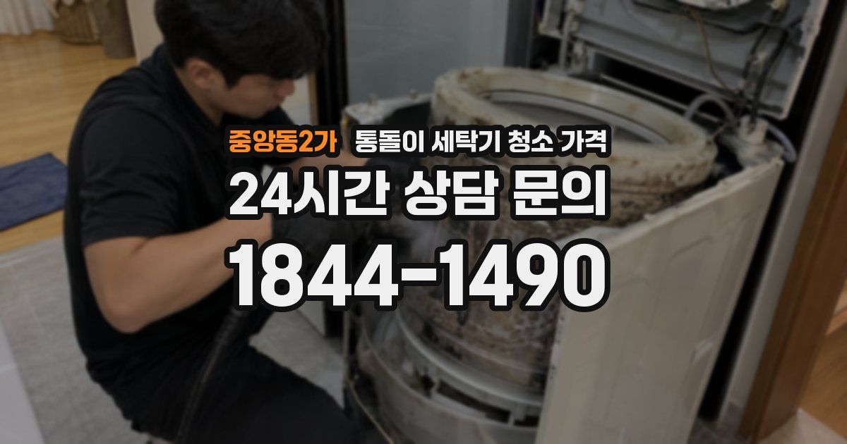 중앙동2가 통돌이 세탁기 청소 가격