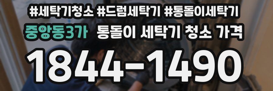 중앙동3가 통돌이 세탁기 청소 가격