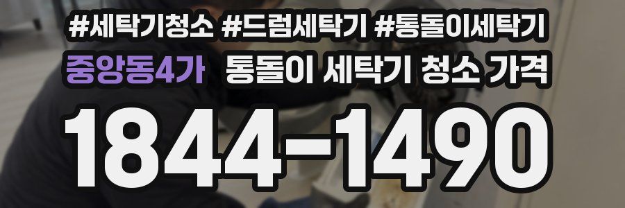 중앙동4가 통돌이 세탁기 청소 가격