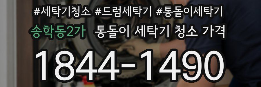 송학동2가 통돌이 세탁기 청소 가격