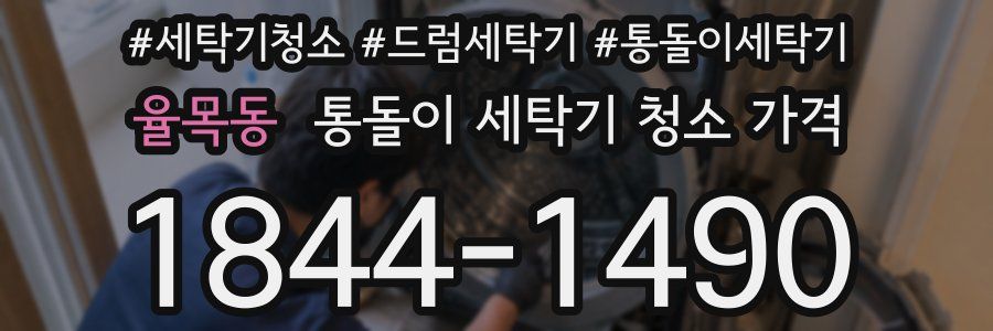 율목동 통돌이 세탁기 청소 가격