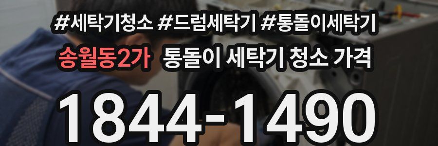 송월동2가 통돌이 세탁기 청소 가격